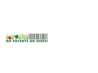 no-patents-on-seeds.org Webseite Vorschau