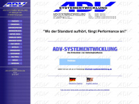adv-systementwicklung.de Webseite Vorschau