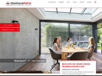 glashaus-rehm.de Webseite Vorschau