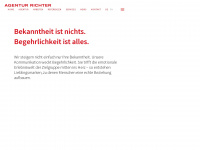 agentur-richter.com Webseite Vorschau