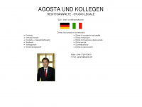 agosta.de Webseite Vorschau