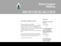 alfons-goppel-stiftung.de Webseite Vorschau