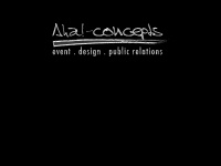 aha-concepts.de Webseite Vorschau