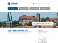 conrad-gmbh.com Webseite Vorschau
