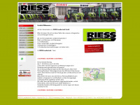 riess-landtechnik.de Webseite Vorschau