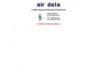 air-data.de Webseite Vorschau