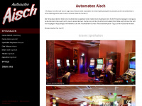 automaten-aisch.de Webseite Vorschau