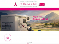 albrecht-campingzubehoer.de Webseite Vorschau
