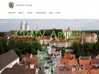agilolfia.com Webseite Vorschau