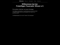 ffw-winzer.de Webseite Vorschau