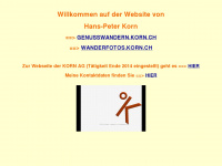 korn.ch Webseite Vorschau
