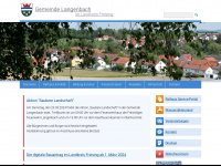 gemeinde-langenbach.de Webseite Vorschau