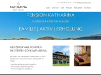 pensionkatharina.de Webseite Vorschau