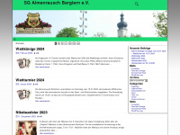 almenrausch-berglern.de Webseite Vorschau