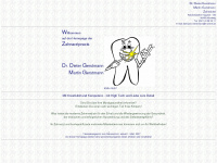 zahnarzt-dr-gerstmann.de Webseite Vorschau