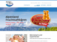 alpenland-pharma.de Webseite Vorschau