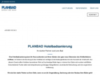 planbad.com Webseite Vorschau