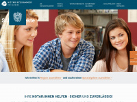 notariatskammer.at Webseite Vorschau