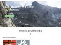 alpenverein-aschaffenburg.de Webseite Vorschau