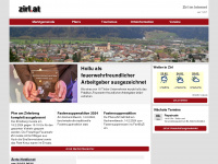 zirl.at Webseite Vorschau