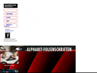alphabet-folienschriften.de Webseite Vorschau