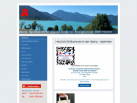 alpina-apotheke.de Webseite Vorschau
