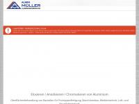 alu-mueller.net Webseite Vorschau
