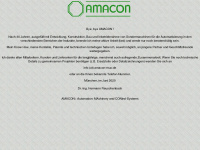 amacon-muc.de Webseite Vorschau
