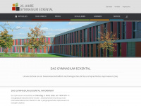 gymnasium-eckental.de Webseite Vorschau