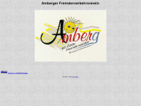 amberger-fremdenverkehrsverein.de Webseite Vorschau