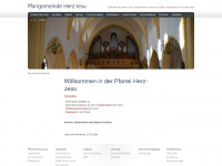 herz-jesu-rosenberg.de Webseite Vorschau