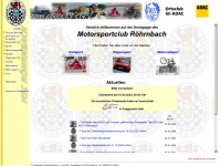 msc-roehrnbach.de Webseite Vorschau