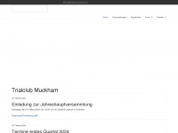 trialclub-muckham.de Webseite Vorschau