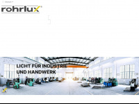 rohrlux.com Webseite Vorschau