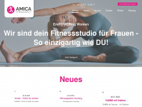 amica-fitness.de Webseite Vorschau