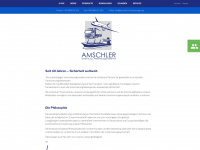 amschler-versicherungen.de Webseite Vorschau