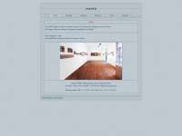 anais-galerie.de Webseite Vorschau