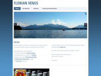 florianvenus.de Webseite Vorschau