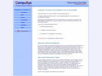 compusys.de Webseite Vorschau