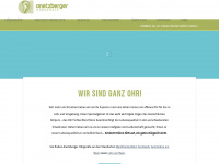 anetzberger-hoergeraete.de Webseite Vorschau