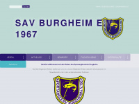 sav-burgheim.de Webseite Vorschau