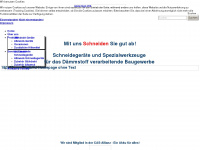 spewe.ch Webseite Vorschau