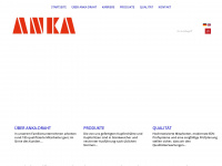anka-draht.de Webseite Vorschau