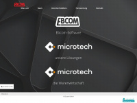 ebcom.de Webseite Vorschau