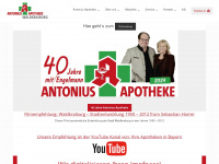 antonius-apo.de Webseite Vorschau