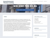 anwaltskanzlei-ludwig.de Webseite Vorschau