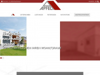 apfel-bau.de Webseite Vorschau