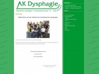 arbeitskreis-dysphagie.de Webseite Vorschau