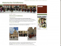 schaefertanzrothenburg.de Webseite Vorschau