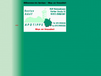 apotipps.de Webseite Vorschau